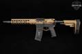 Stag Arms STAG-15 Left-Hand (LH) .300 AAC Blackout (7.62x35mm) Two-Tone FDE in Very Good Condition Image 4