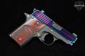 Sig Sauer P238 Rainbow Titanium .380 ACP Two-Tone Titanium Rainbow in Very Good Condition Image 4