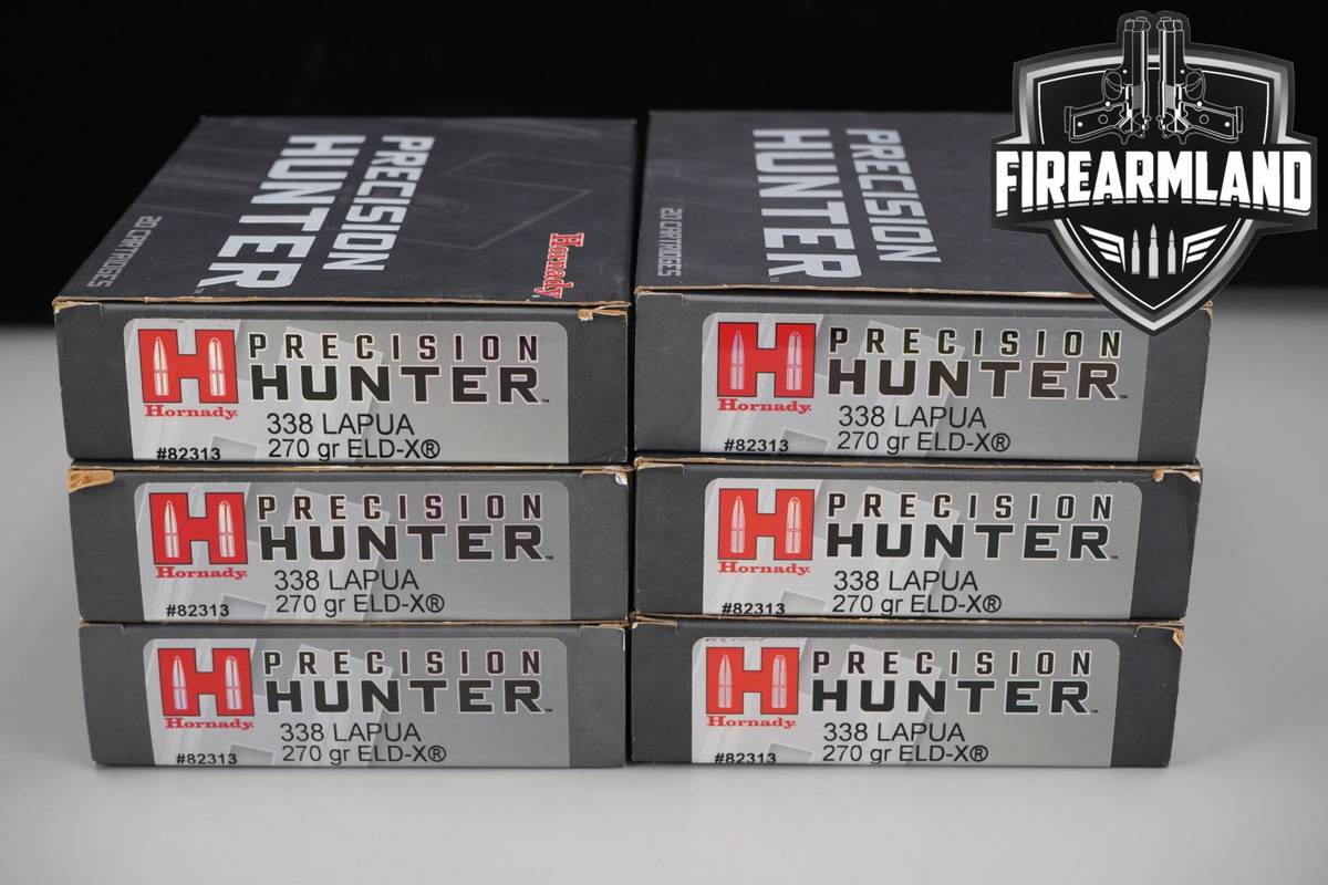 120 RDS! 338 Lapua Magnum Ammo