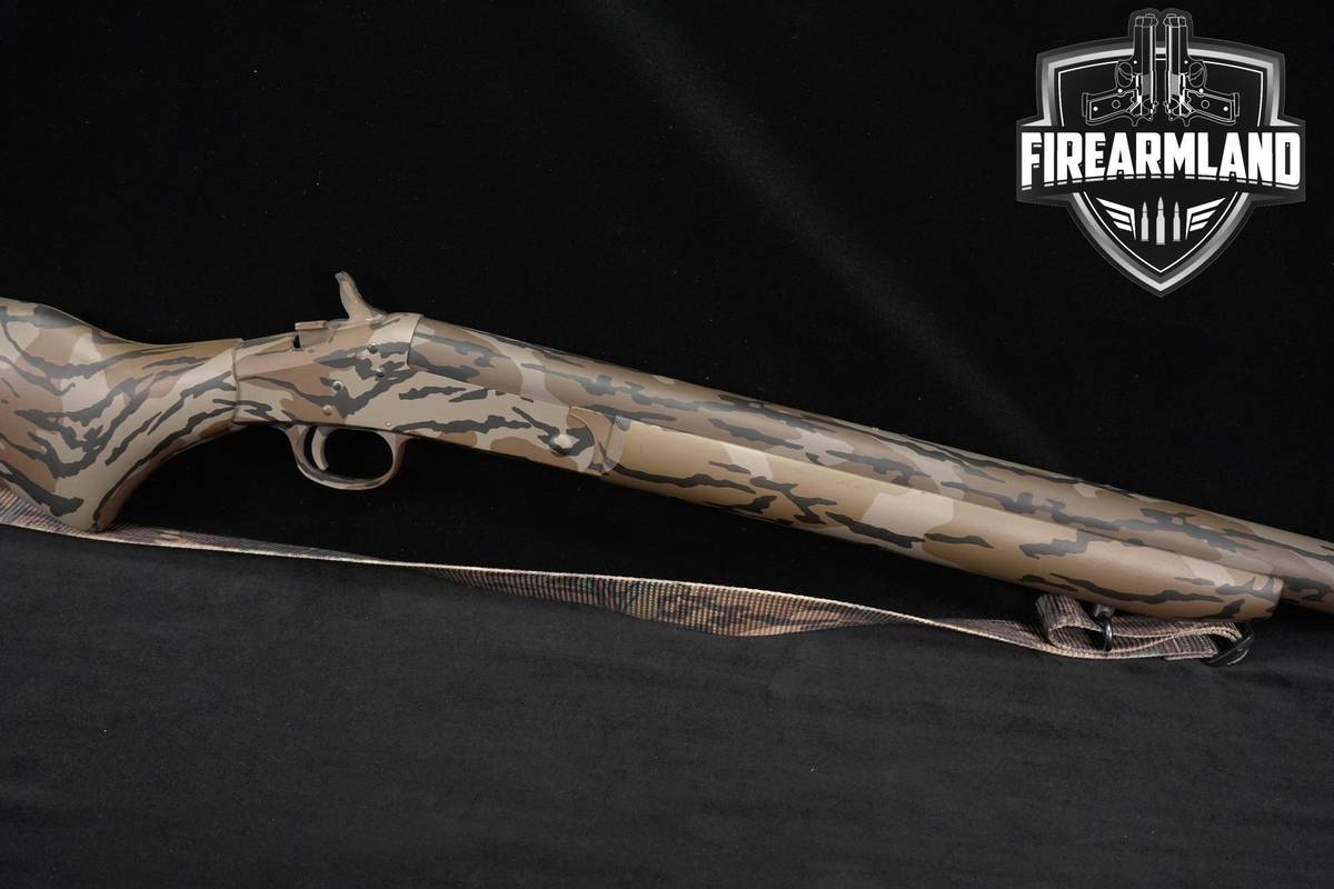 New England Firearms NEF Pardner Model SB2 Turkey 10-Gauge 23" Camouflage
