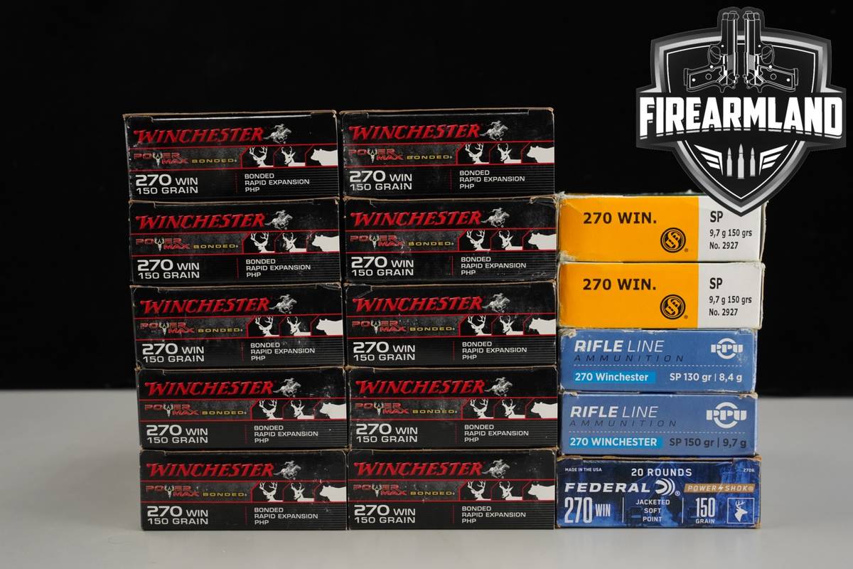 300 RDS! 270 Win Ammo 270-Win
