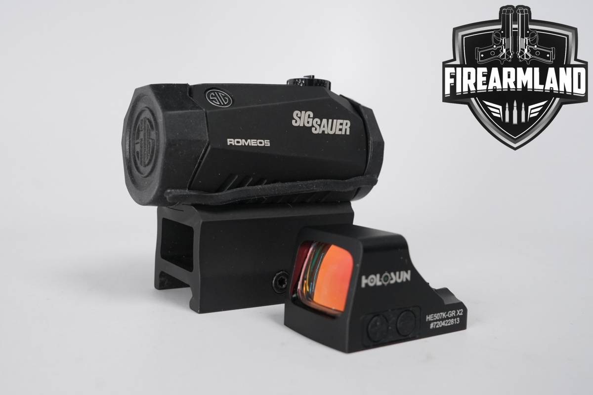 Sig Sauer Romeo5 Tread 1X20mm, Holosun HE507K-GR X2 Combo HE-507K +ORIG BOX