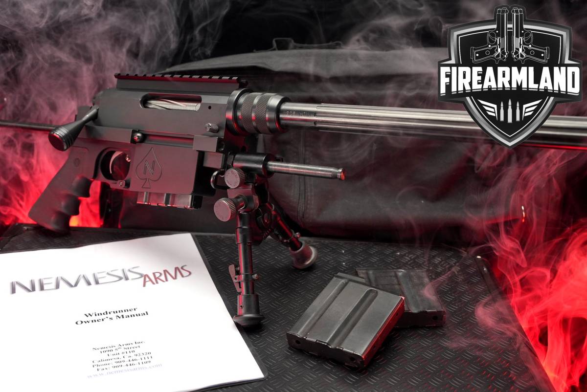 Nemesis Arms Windrunner 308 Win 20" Stainless VANQUISH +3 MAGS, BIPOD