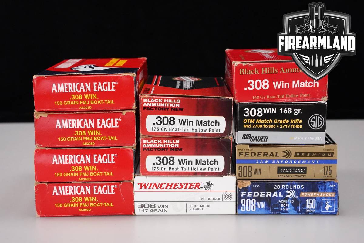 308 Winchester Ammunition 308-Win Ammo 220 ROUNDS
