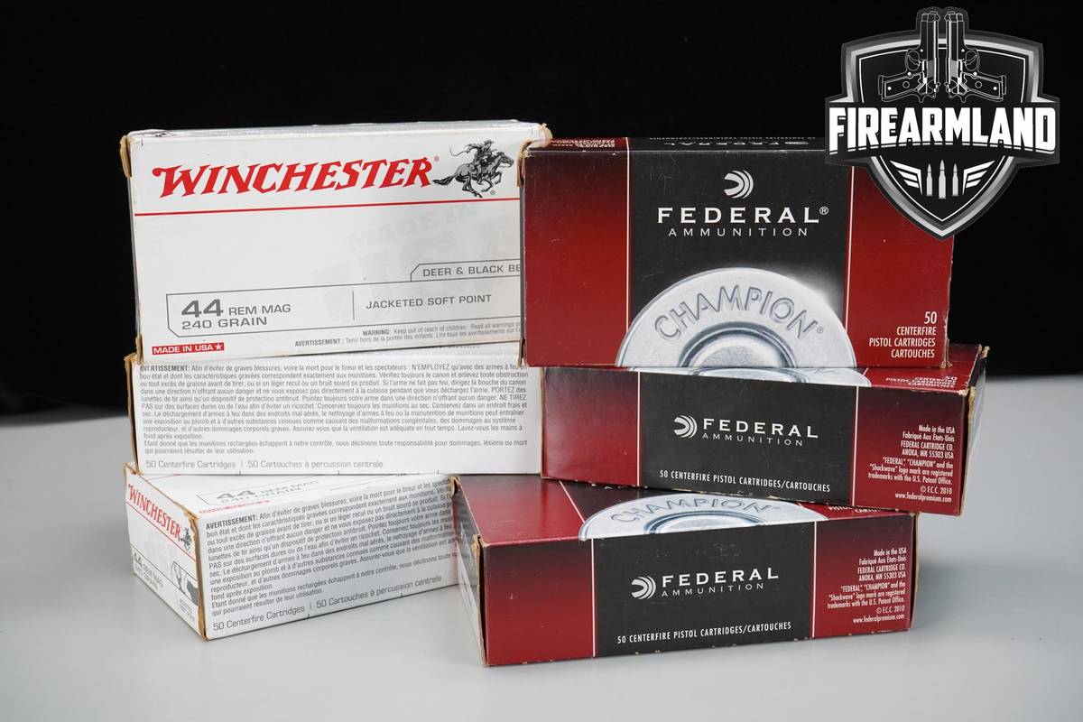 300 RDS! 44 Magnum Rem Mag Ammo