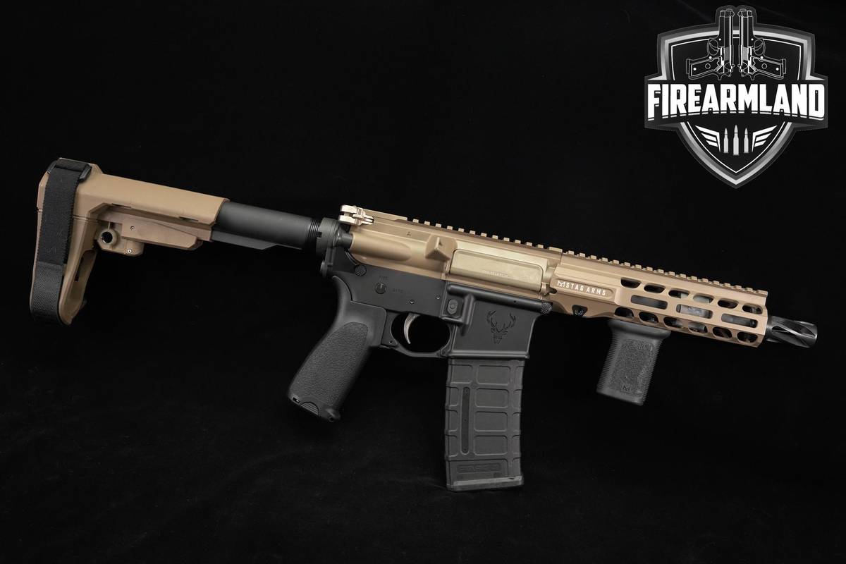 AR PISTOL Stag Arms 15 5.56 NATO AR15 7.5" Two-Tone
