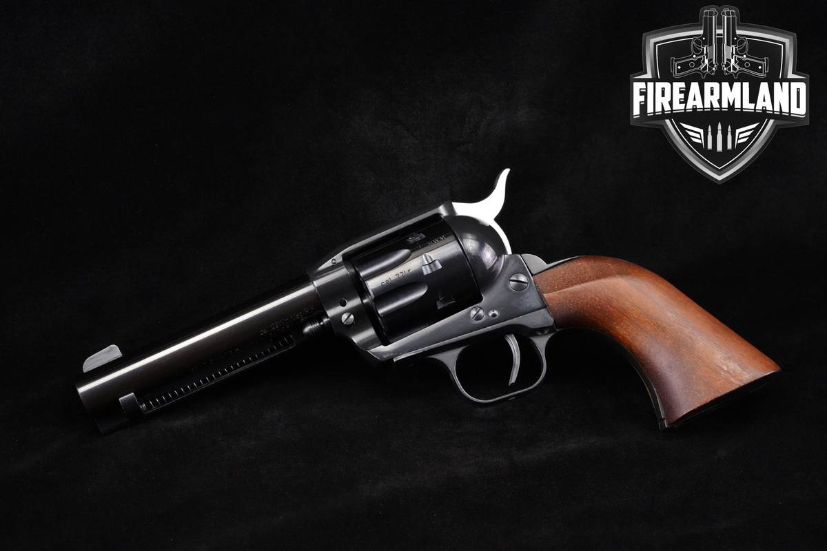 Weihrauch Bounty Hunter Convertible .22 LR / .22 WMR 4.75" SA Revolver