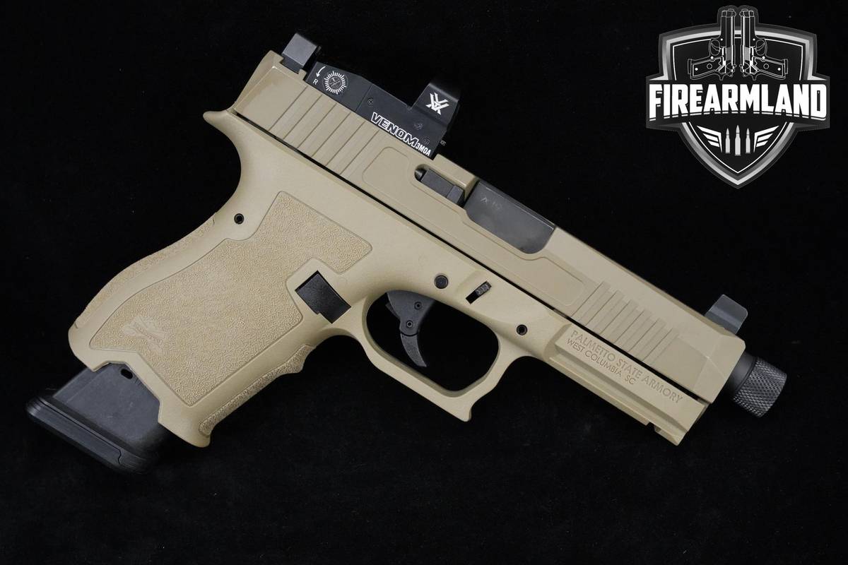 Palmetto State Armory PSA Dagger Compact Threaded 9mm FDE PSA-Dagger +OPTIC