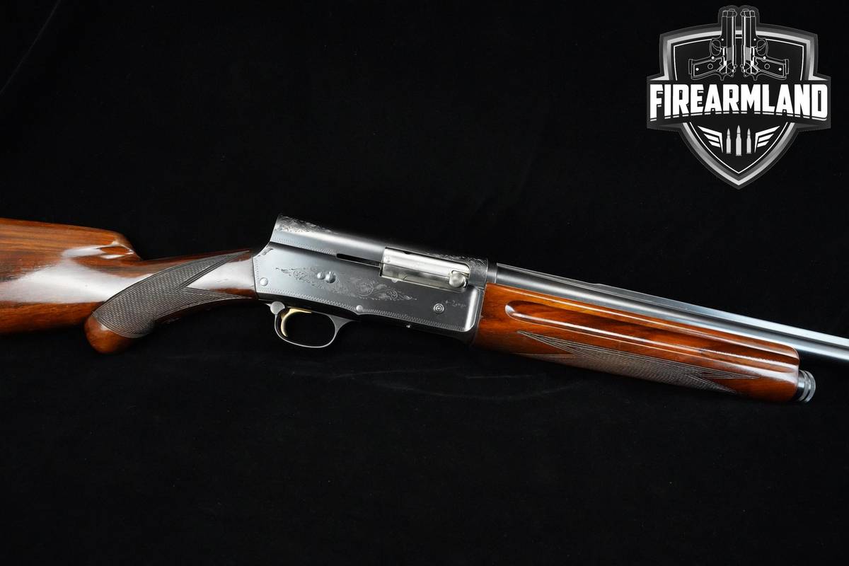 1952 Browning Auto-5 Sweet Sixteen 16-Gauge 26" Blued Browning VENT RIB