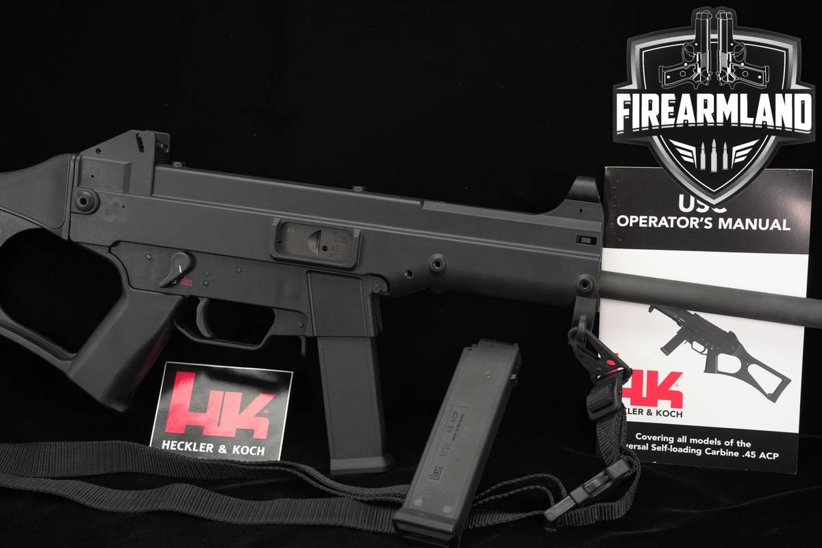 Heckler & Koch USC 45 ACP H&K 16" UMP +2 MAGS & ORIG BOX