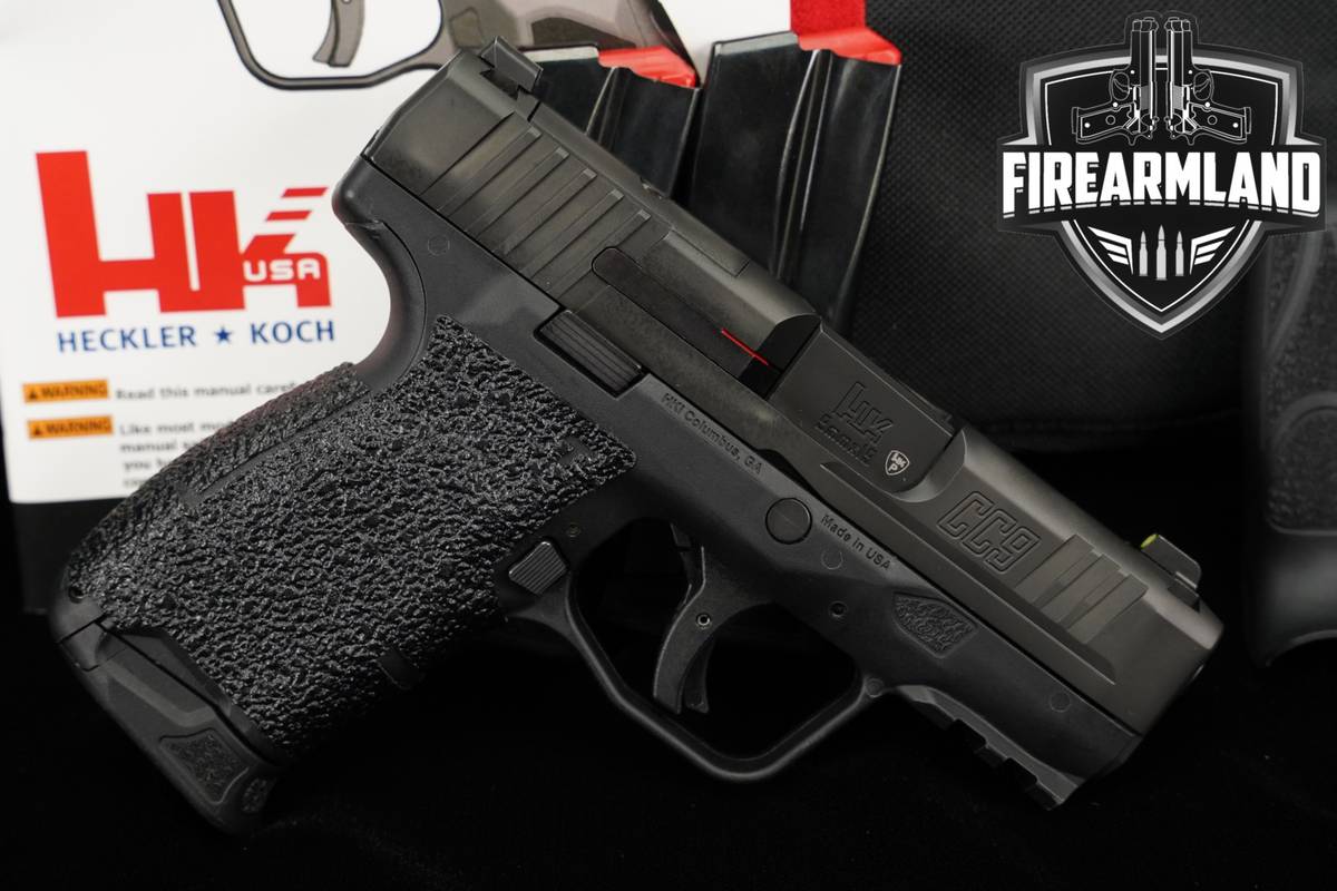 Heckler & Koch CC9 9mm Optics-Ready 3.32" H&K CC 9 +3 MAGS & ORIG CASE