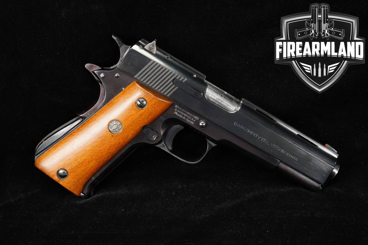 Llama Model IX-A Stoeger Industries Import 45 ACP 1911 5" Blued