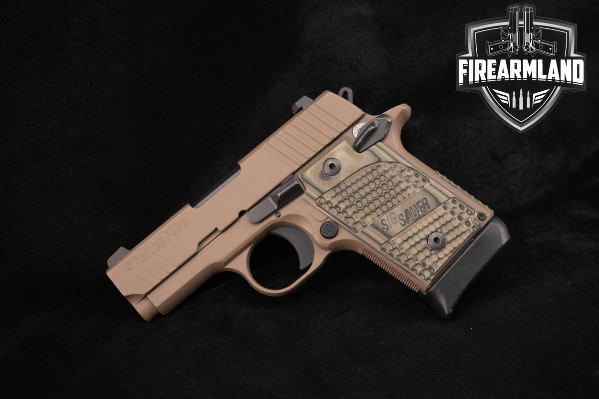 CARRY Sig Sauer P938 Scorpion FDE 9mm 3" P-938 +2-MAGS & ORIG-CASE