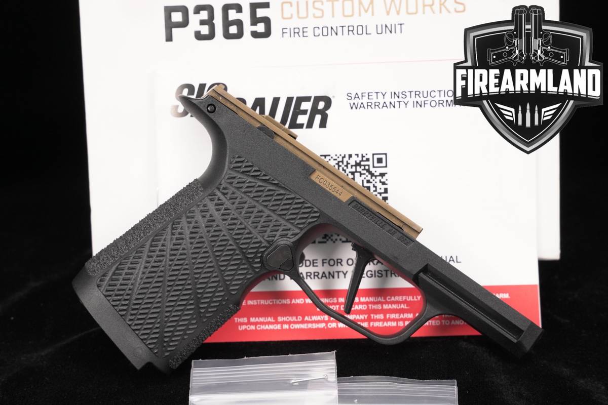 Sig Sauer P365 FCU Wilson Combat Grip 9mm Luger WC P 365 +ORIG BOX