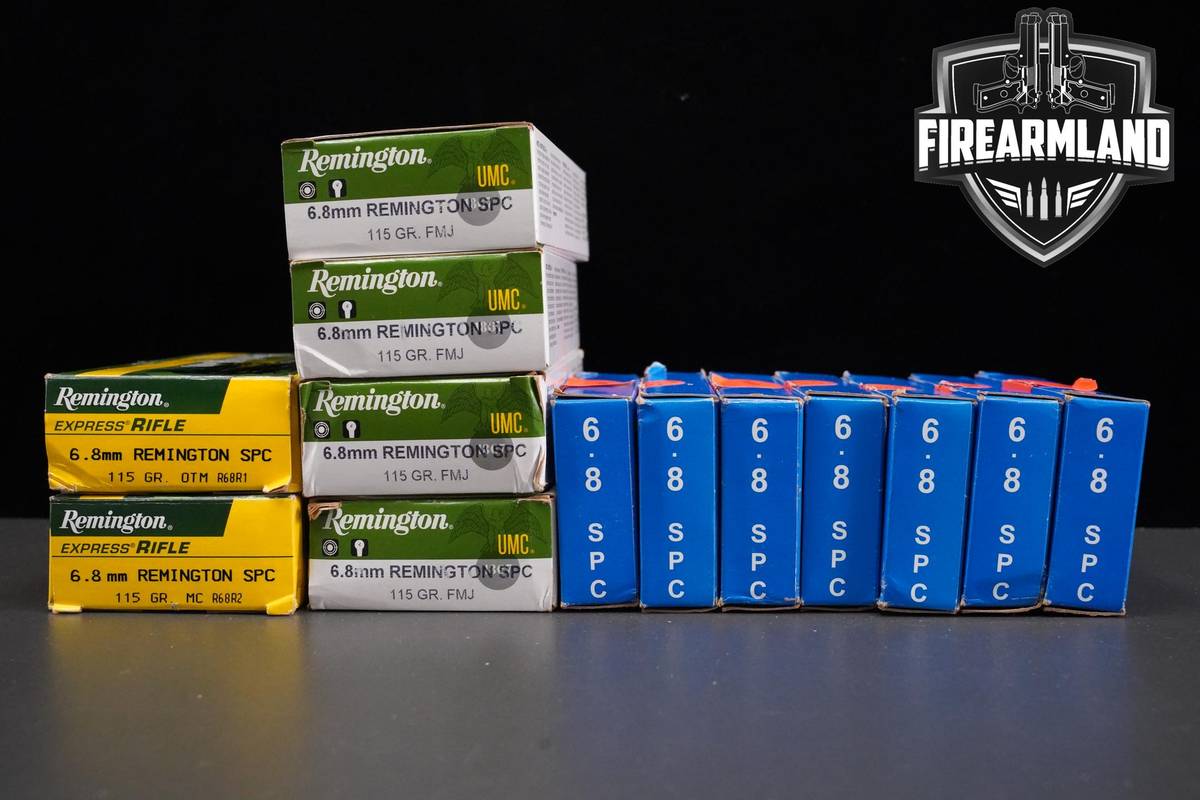 260 ROUNDS! 6.8 Rem Spc Ammo 6.8-Rem-Spc Ammunition