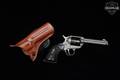 2020 Sturm Ruger Wrangler .22 LR Silver Cerakote in Excellent Condition Image 2