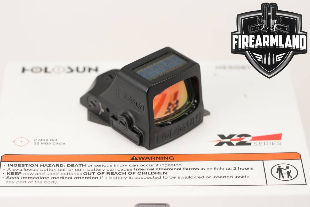 Holosun HE508T-RD 2 MOA Dot & 32 Circle Red Sight HE-508T +ORIG BOX
