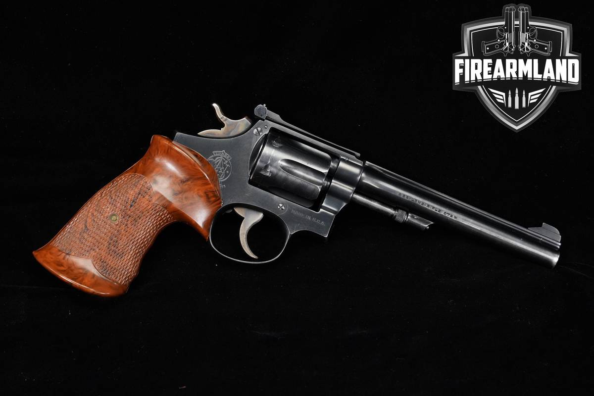 1946 Smith & Wesson S&W K-22 Target Masterpiece Pre-Model 17 22LR 6"
