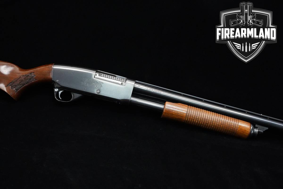 1966 Savage Arms Model 30F 12-Gauge 30" Blued Savage 30F ENGRAVED 30-F 3"