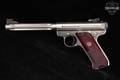 2005 Sturm Ruger Mark III Hunter .22 LR Satin Stainless in Very Good Condition Image 3