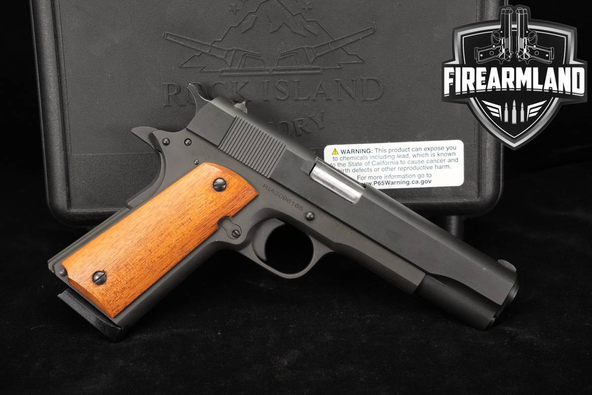Rock Island Armory RIA M1911 A1 FS GI Standard 45 ACP 1911 5 +ORIG CASE