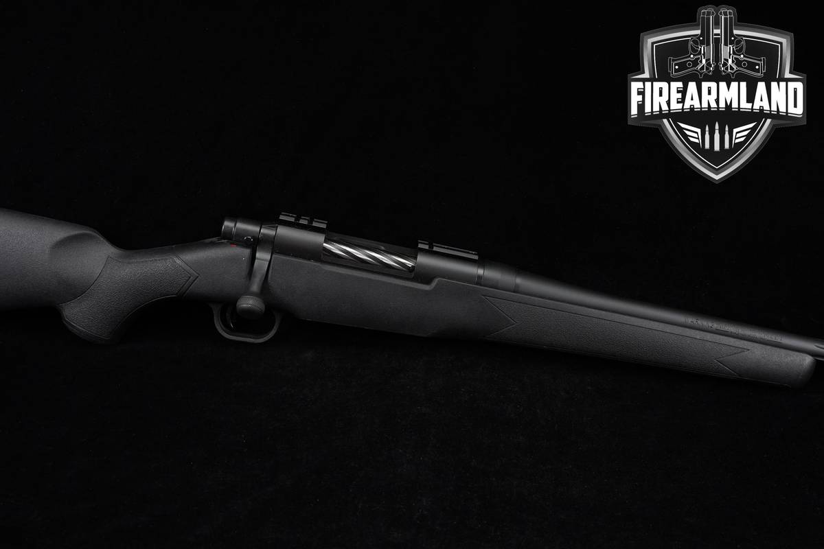 Mossberg Patriot Synthetic 243 Win 22" Black Fluted Hunting-Range Rifle