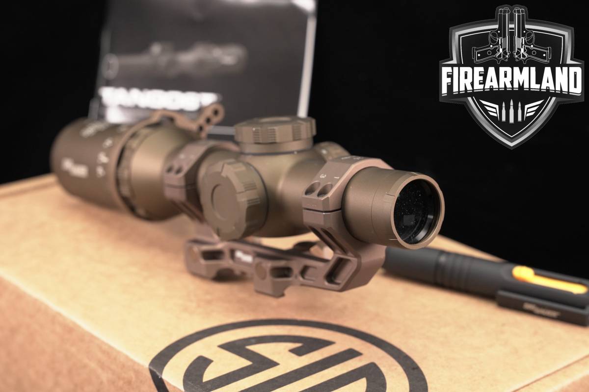 Sig Sauer Tango6T 1-6X24MM Hellfire DWLR-556 Illuminated FFP LPVO Tango 6T