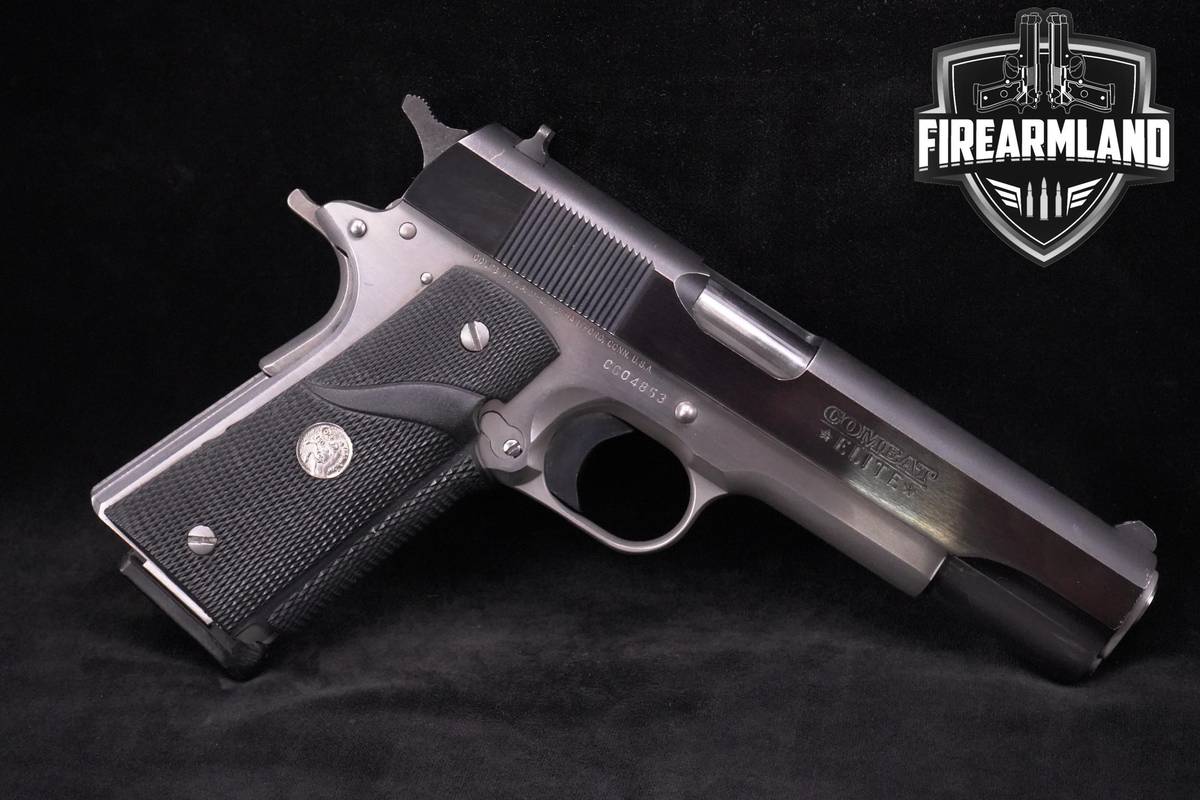 1986 Colt MK IV Combat Elite 45 ACP 1911 5.0" Blued/Stainless 1911A1 A1 MK4