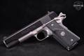 1986 Colt MK IV Combat Elite .45 ACP Blued/Stainless in Good Condition Image 2