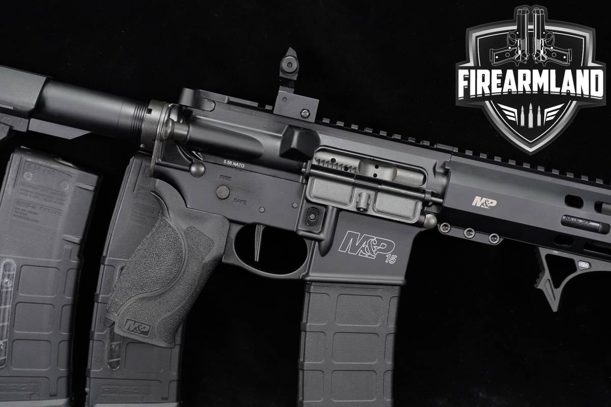 Smith & Wesson M&P15 Pistol S&W 5.56 NATO AR15 7.5" +3 PMags, SB TAC BRACE