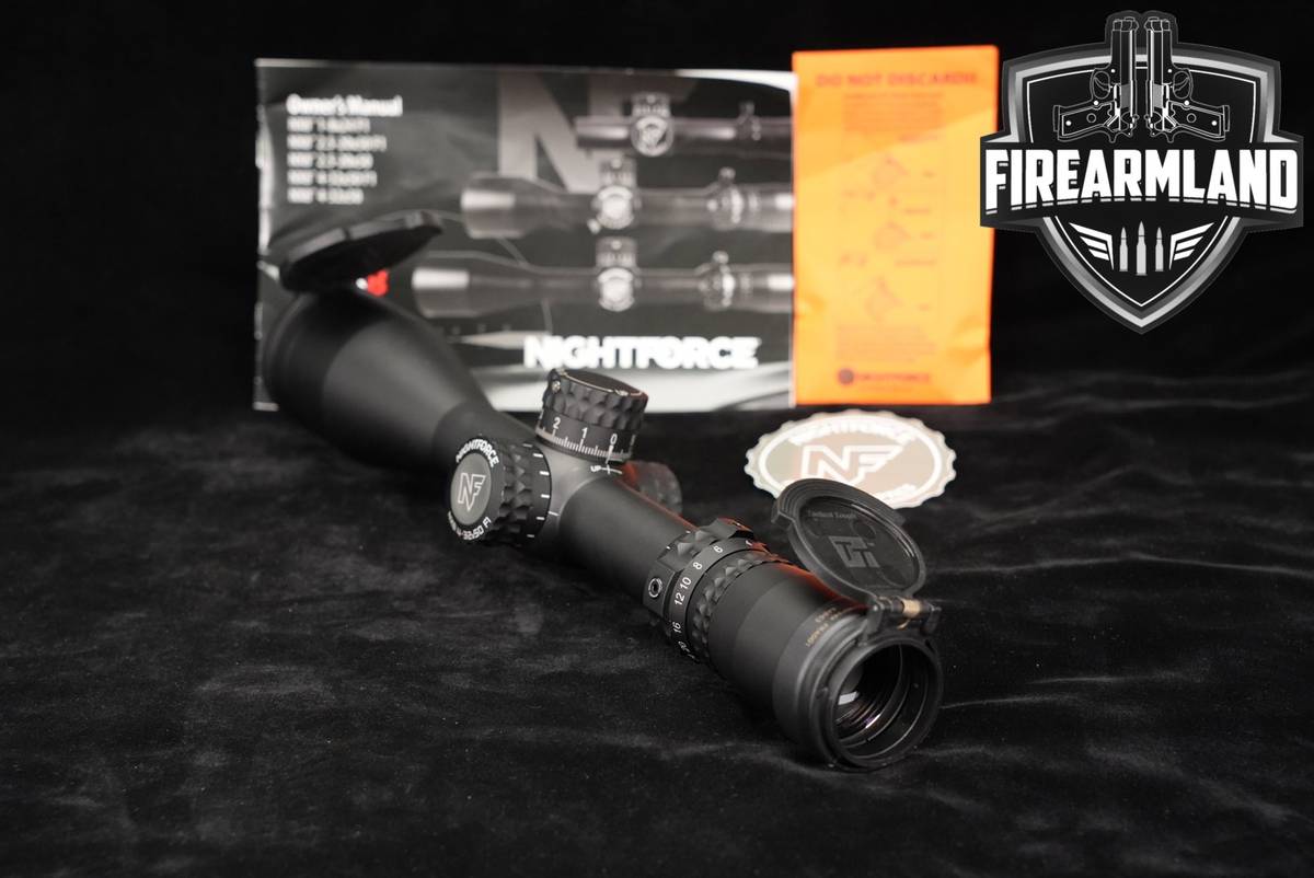 Nightforce Optics NX8 4-32X50 F1 MIL-XT Reticle FFP Scope NX-8