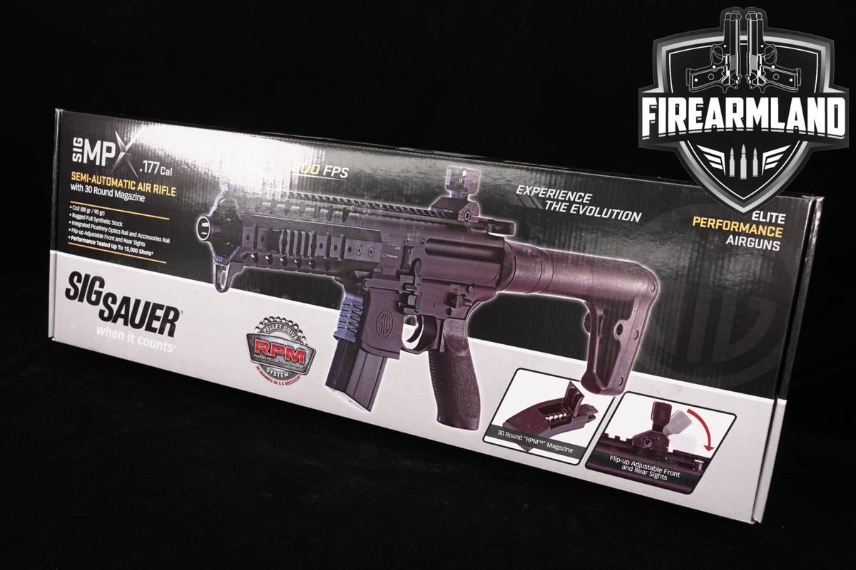 UNFIRED Sig Sauer MPX Air Rifle 177 AIRGUN +ORIG BOX