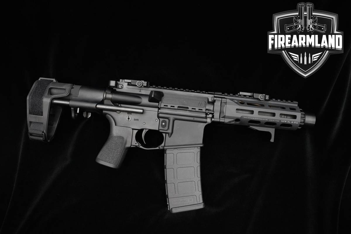 Daniel Defense DDM4 PDW SBR 300 Blackout 7" DDM4 PDW +ORIG CASE