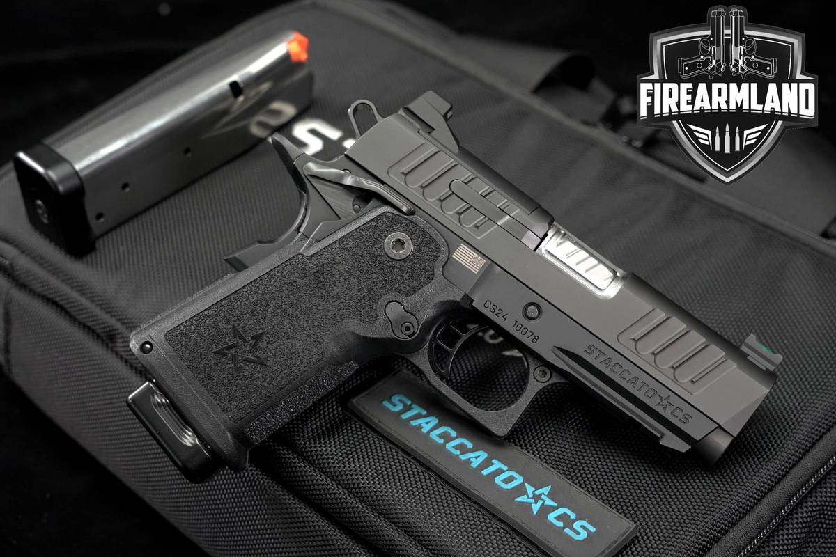 DISCONTINUED! Staccato STI CS V3 9mm 2011-1911 3.5" +2 MAGS & ORIG CASE