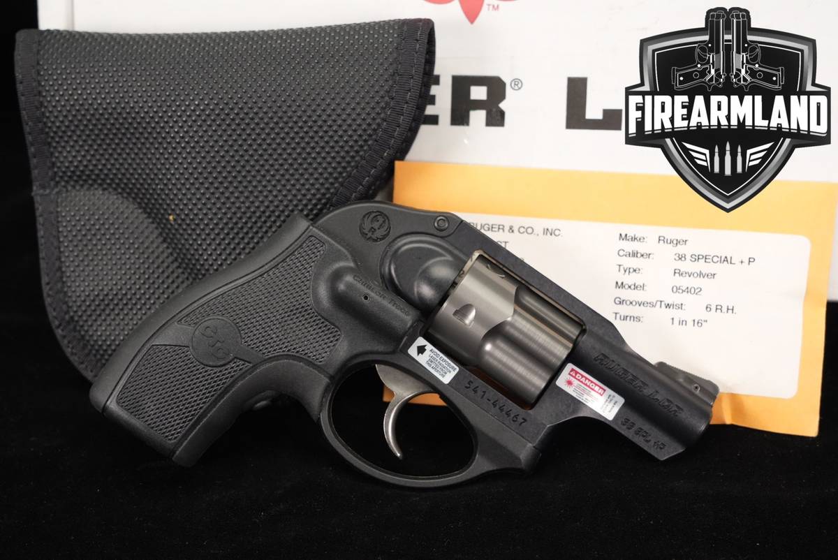 Ruger LCR 38 Special +P CT LASERGRIPS LG +ORIG BOX, HOLSTER