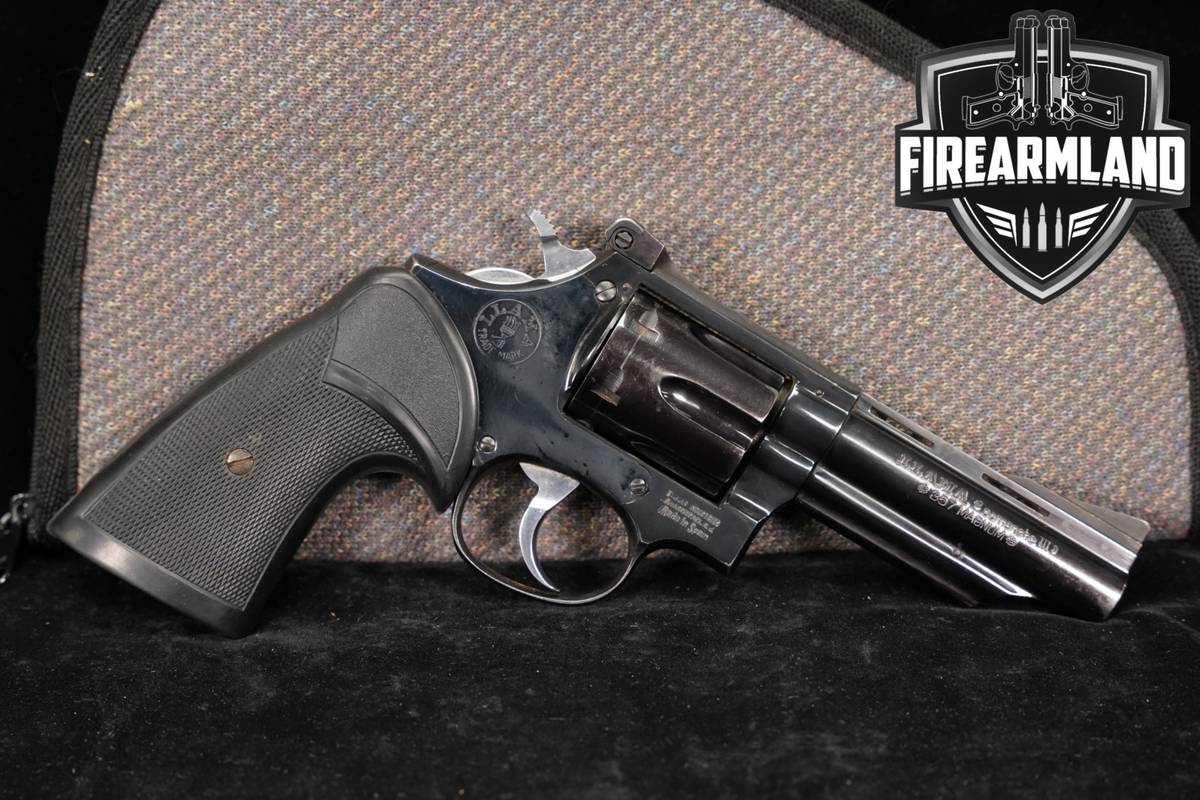Llama Comanche III 357 Magnum 4 Blued DA/SA