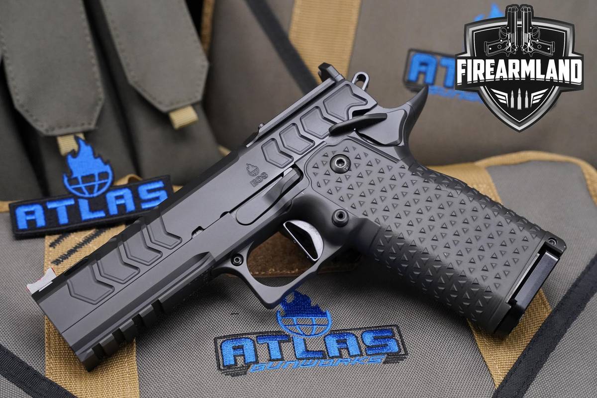 HAND BUILT! Atlas Gunworks EOS Perfect Zero 9mm 1911 4.25" DLC +2 MAGS