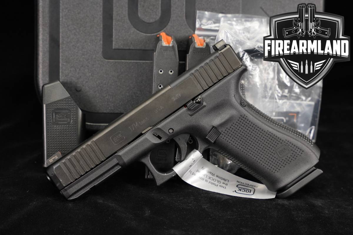 Glock 17M Gen5 MOS G17M Gen 5 9mm +3 MAGS, ORIG CASE