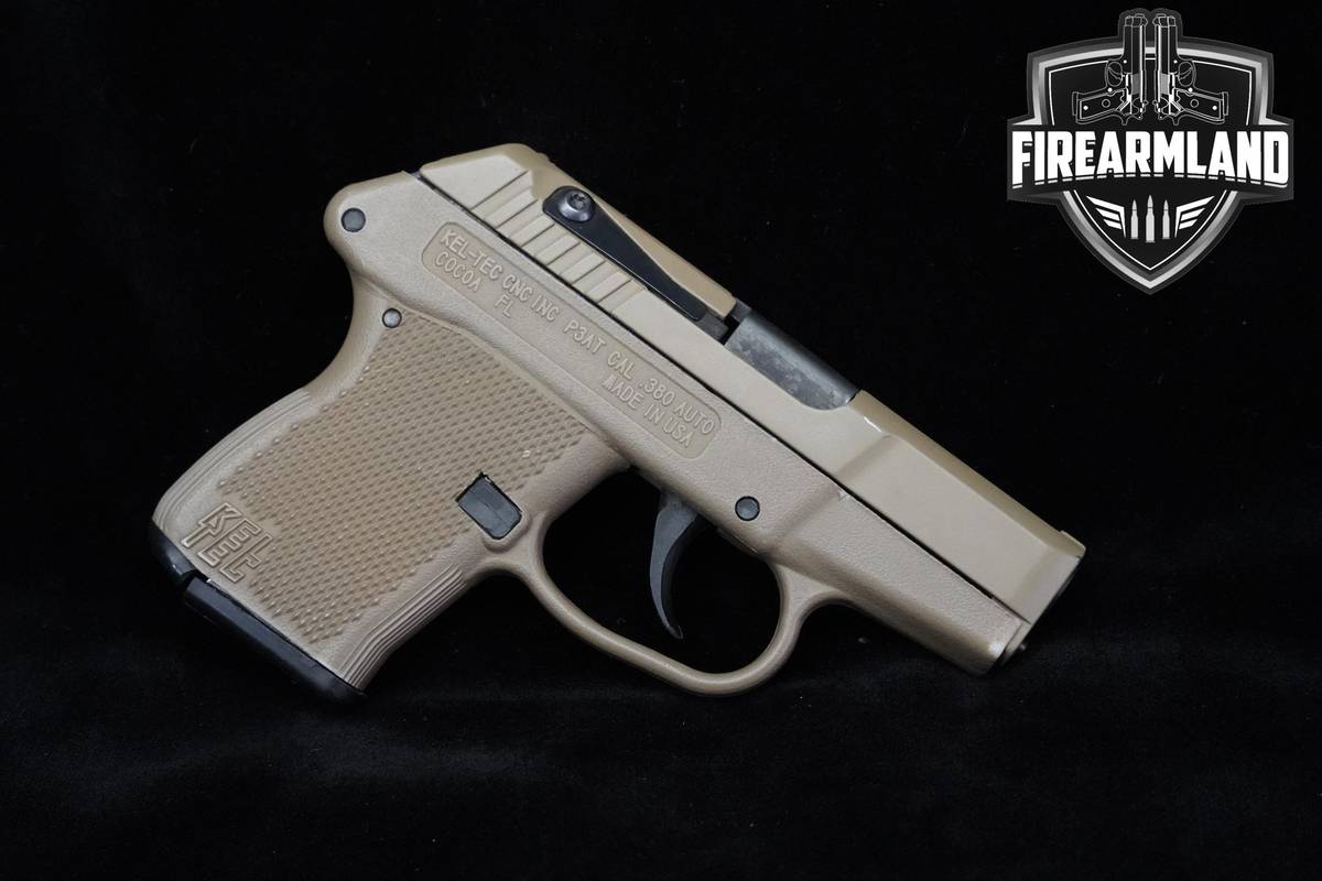 Kel-Tec Model P3AT 380 ACP 2.7" FDE Kel-Tec P3AT +2 MAGS