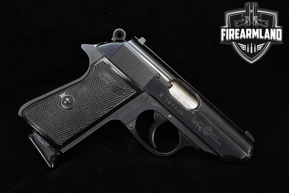 Walther PPK/S 380 ACP 3.2" Blued Walther DA/SA WEST GERMAN