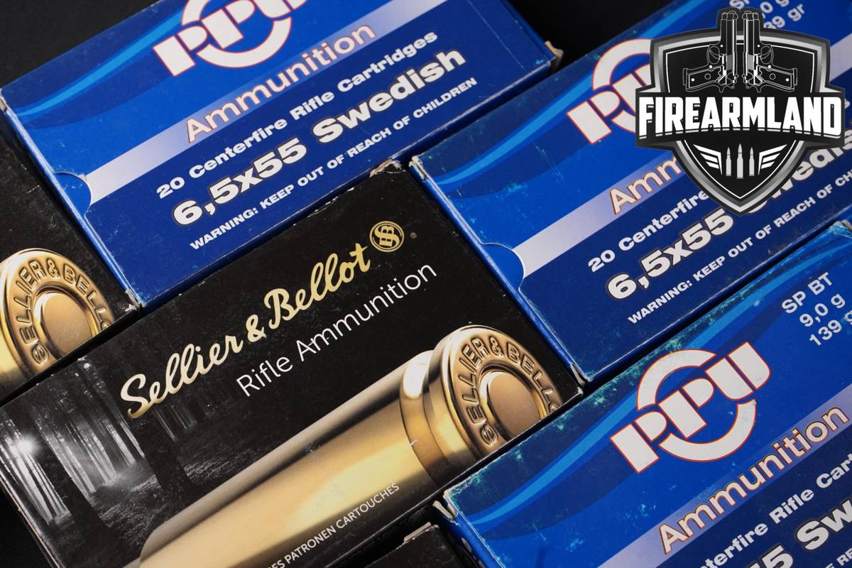 120 RDS! 6.5x55 Swedish Ammo Ammunition