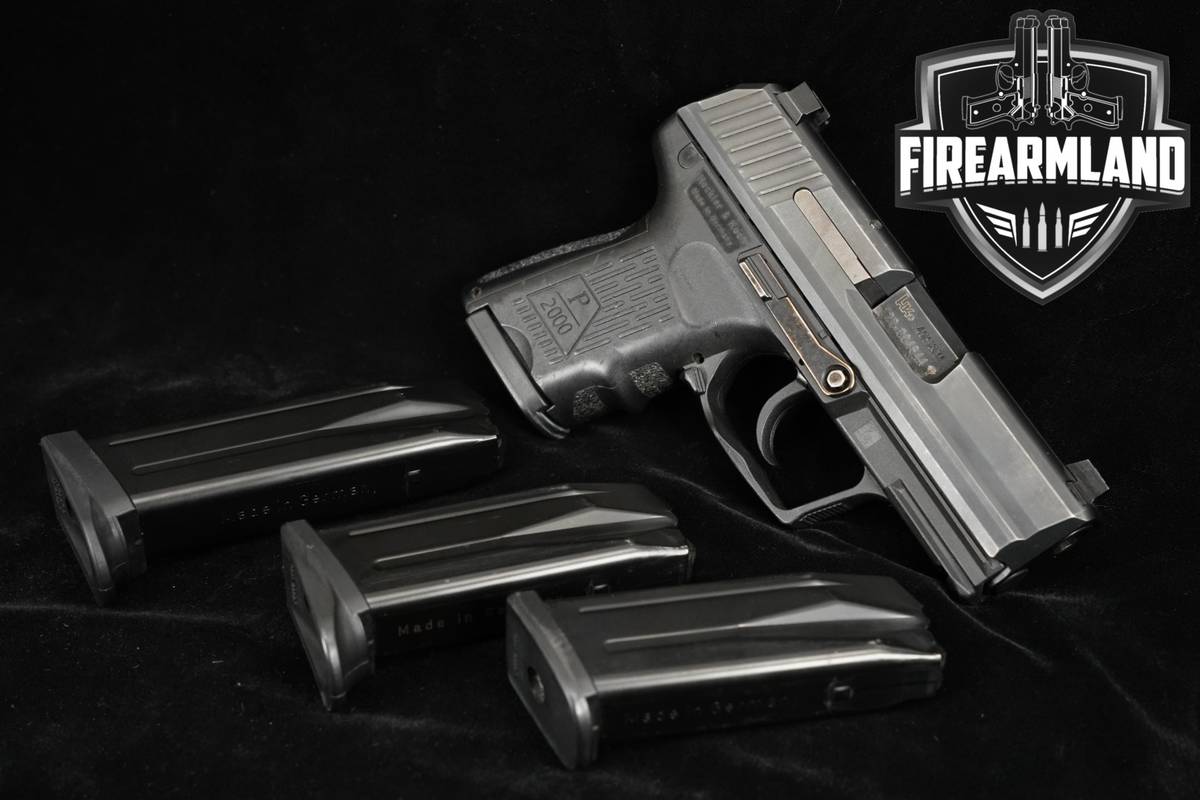 2005 Heckler & Koch P2000SK LEM 40 S&W H&K P 2000 P2000 SK +4 MAGS