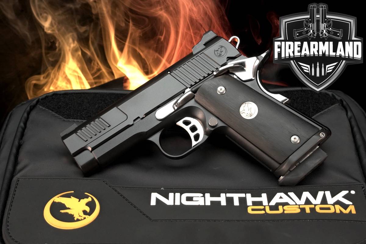 Nighthawk Custom Counselor Ambassador Series 9mm 1911 3.5" +7 MAG & HOLSTER