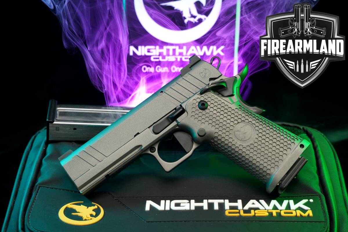 Nighthawk Custom TRS Commander IOS 9mm Optics-Ready 1911 2011 +ORIG CASE
