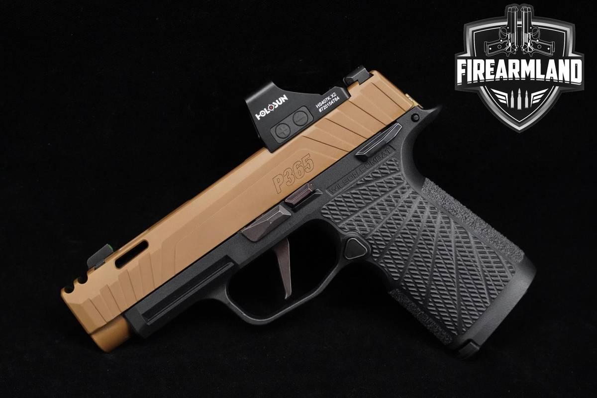 Sig Sauer P365 XL Specter Comp Custom Works Slide 9mm Sig-Sauer-365 +OPTIC