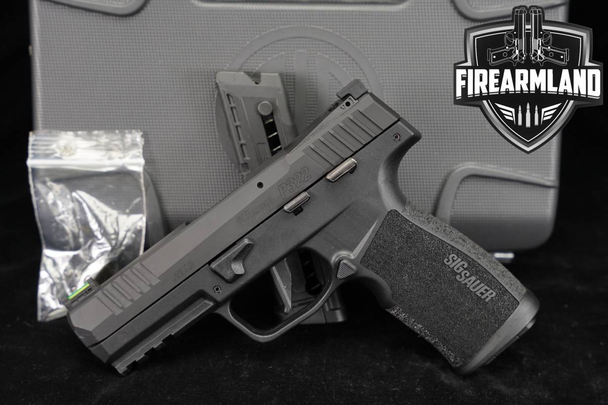 Sig Sauer P322 22LR Optics-Ready P 322 Threaded +2 MAGS & ORIG CASE
