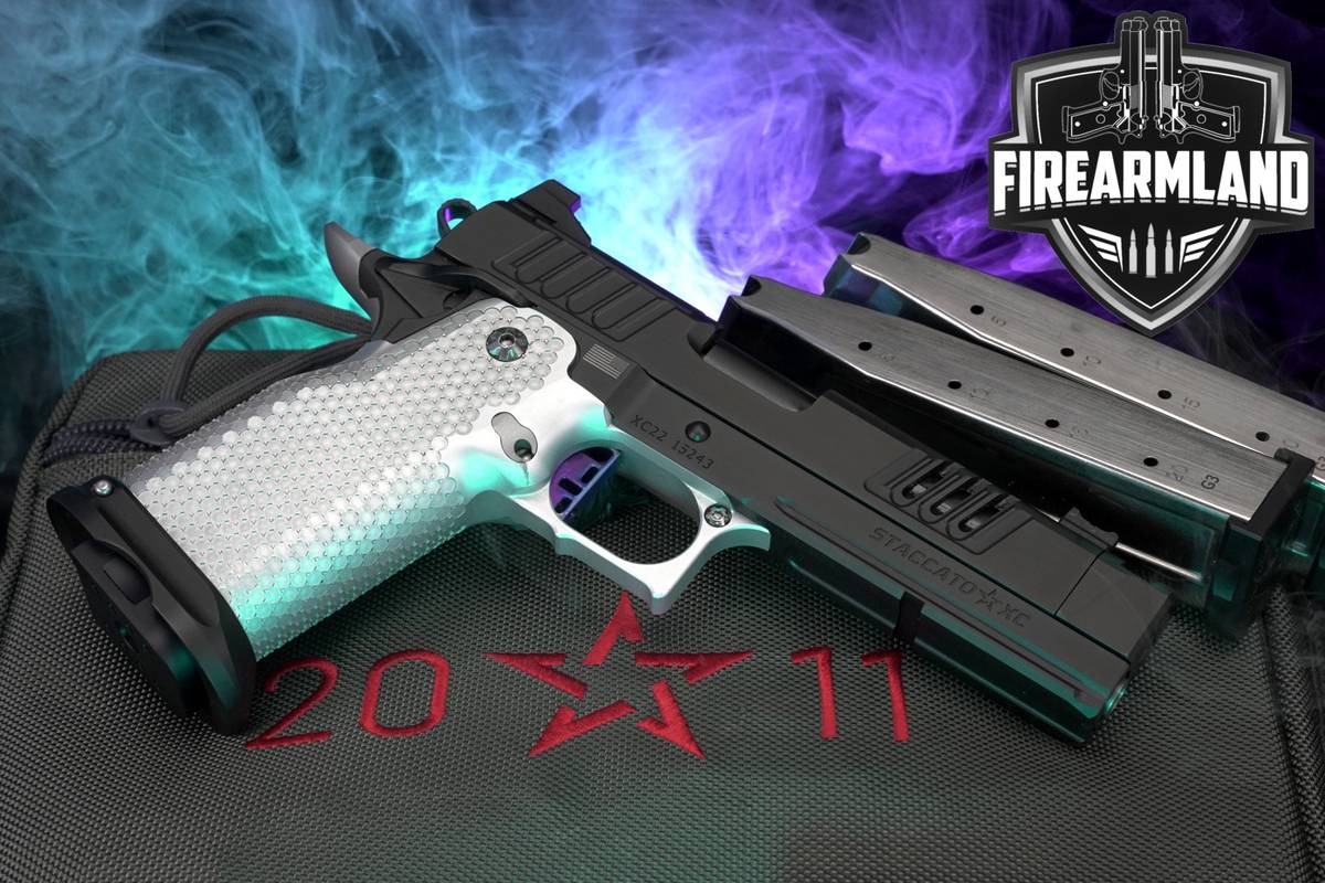 Staccato XC 9mm 4.25" STI 1911 2011 ISLAND COMP BARREL +3 MAGS & ORIG CASE