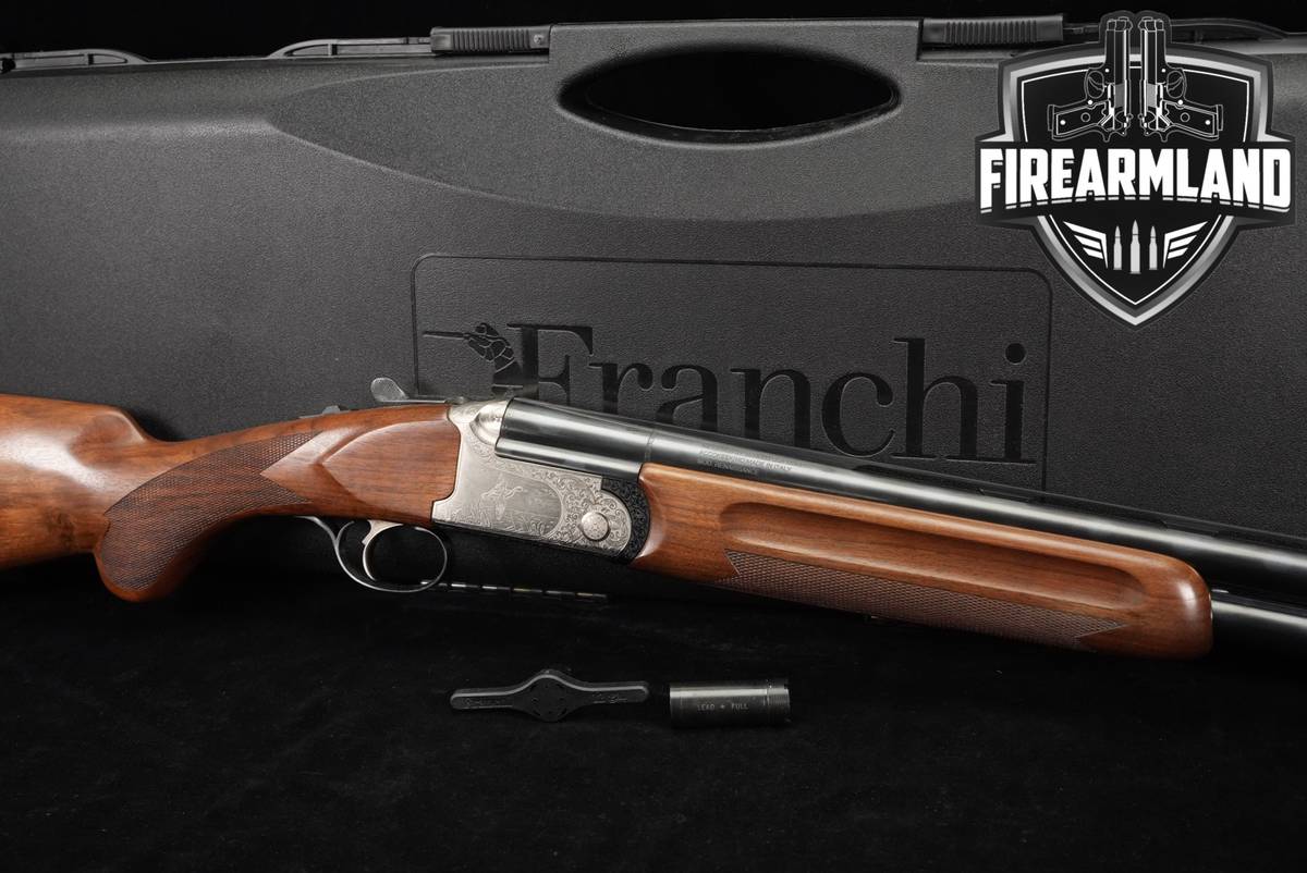 Franchi Renaissance Field 12-Gauge 28" Coin Finish & Walnut O/U +ORIG CASE