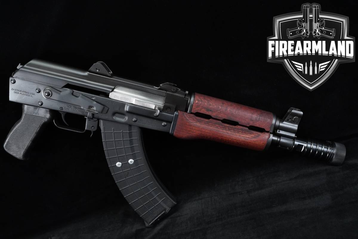 SERBIAN KRINK! Zastava Arms ZPAP92 7.62x39 10" Black & Wood +3MAGS & OG BOX