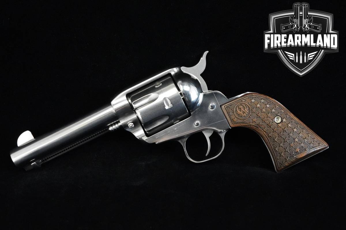 Ruger New Vaquero Stainless TALO Exclusive 45-Colt 4.62" Ruger +ORIG CASE